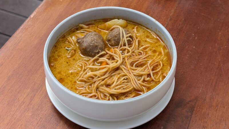 フィジー マリオット リゾート モミベイ、オーバーウォーターブレ、202506、朝食ブッフェ、Goji Kitchen&Bar、ヌードル