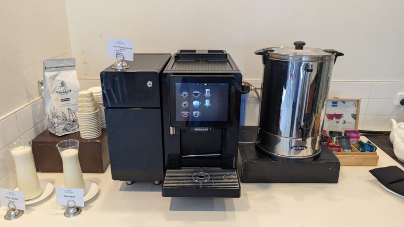 グランドパシフィックホテル、フィジー、202506、朝食ブッフェ、LEVUKA、コーヒー
