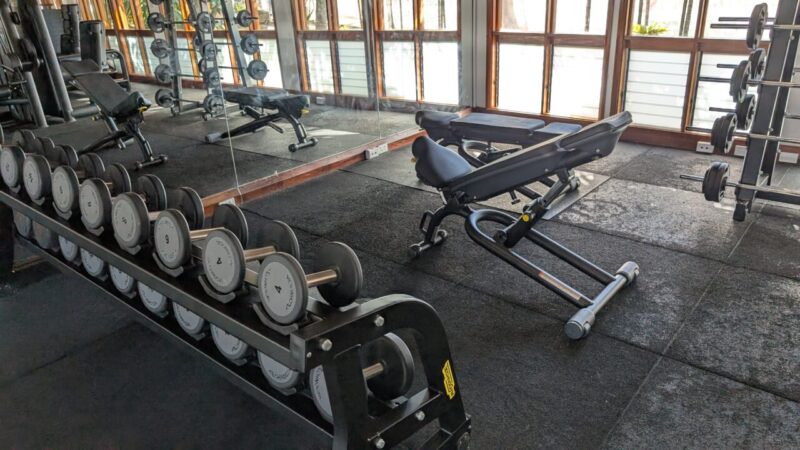 シェラトン デナラウ ヴィラズ、202505、フィットネス、ジム、ウェスティン、WORKOUT
